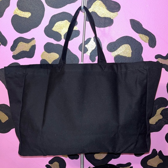 VICTORIA SECRET CANVAS TOTE BAG - Picture 2 of 3